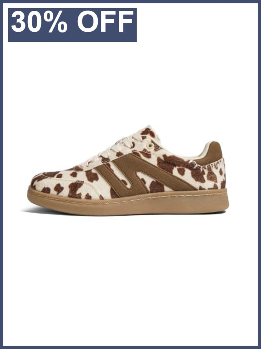 Retro Suede Genuine Leather Sneakers Gum Sole Anti-Slip